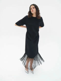 Hailey Fringe Midi Dress