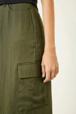 Amba Knee Length Cargo Skirt -Cheap The Stylish Lady Store 009787 2016 04