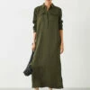 Toria Midi Shirt Dress