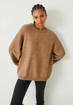 Elaine Slouchy Fit Wool Blend Jumper