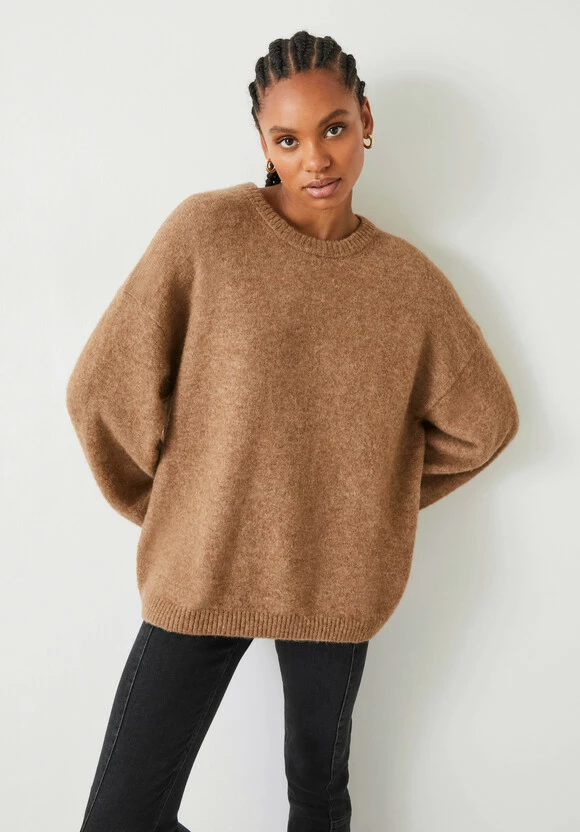 Elaine Slouchy Fit Wool Blend Jumper 3 Elaine Slouchy Fit Wool Blend Jumper