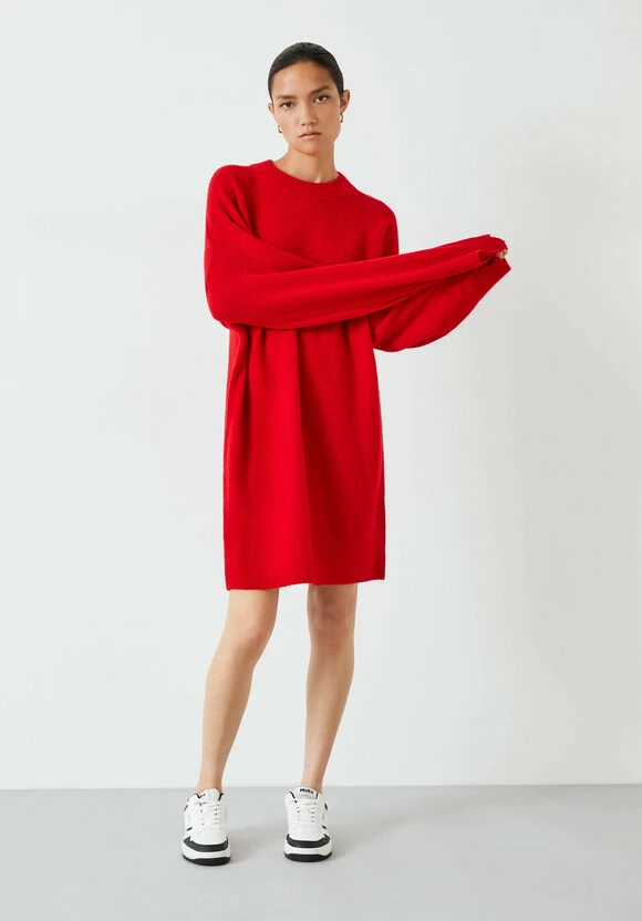 Kenley Wool Blend Jumper Dress