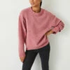Faris Crew Neck Wool Blend Jumper -Cheap The Stylish Lady Store 009835 4440 02