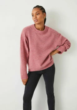 Faris Crew Neck Wool Blend Jumper
