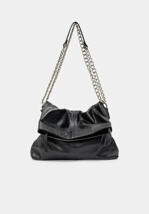 Louise Minimal Leather Saddle Bag 15 Louise Minimal Leather Saddle Bag - Image 13