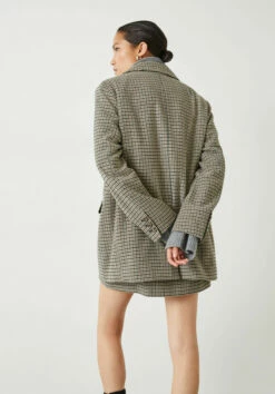 Esmae Checked Blazer -Cheap The Stylish Lady Store 009871 0036 03