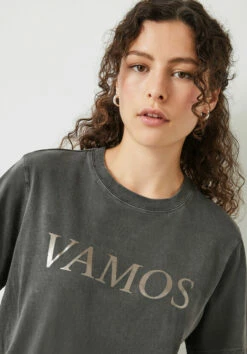 Vamos Crew Neck T-Shirt 14 Vamos Crew Neck T-Shirt -Cheap The Stylish Lady Store 009878 4277 04
