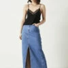 Rachelle Denim Maxi Skirt -Cheap The Stylish Lady Store 009957 2797 01