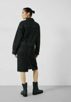 Ria Knee Length Denim Dress -Cheap The Stylish Lady Store 010050 2826 03