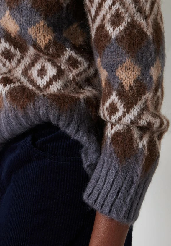 Tessa Fairisle Crew Jumper 7 Tessa Fairisle Crew Jumper - Image 5