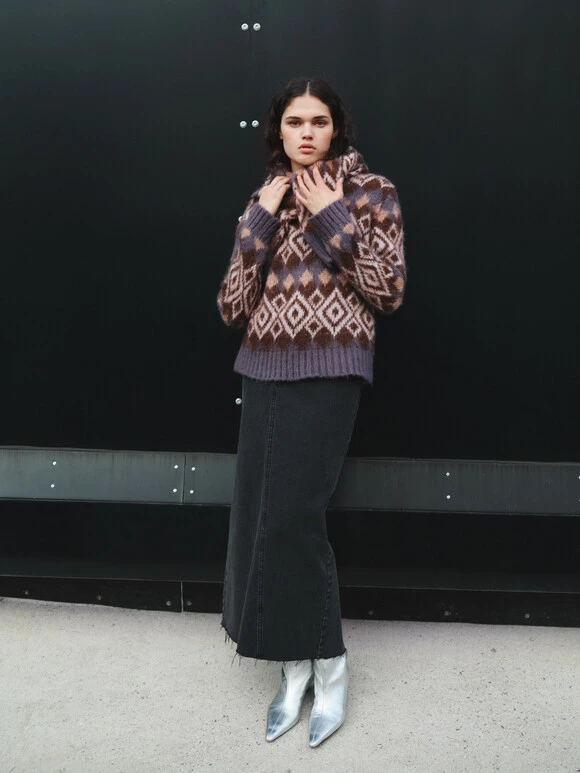 Tessa Fairisle Crew Jumper 3 Tessa Fairisle Crew Jumper