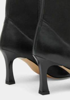 Leather Chelsea Stiletto Boots -Cheap The Stylish Lady Store 010104 0456 04