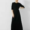 Talen Long Sleeved Knitted Maxi Dress -Cheap The Stylish Lady Store 010594 0456 01