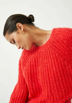 Tabby Fluffy Crew Jumper -Cheap The Stylish Lady Store 010612 4197 04