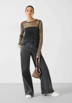 Una Sparkle Long Sleeve Top -Cheap The Stylish Lady Store 010967 0456 02