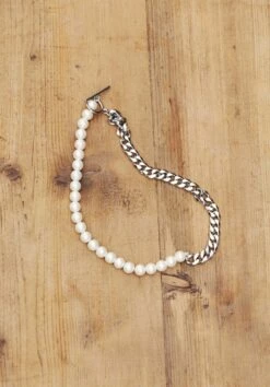 Harrie Pearl Chain Necklace